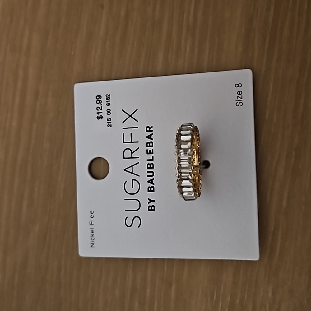 Sugarfix by Baublebar silver gold ring 8